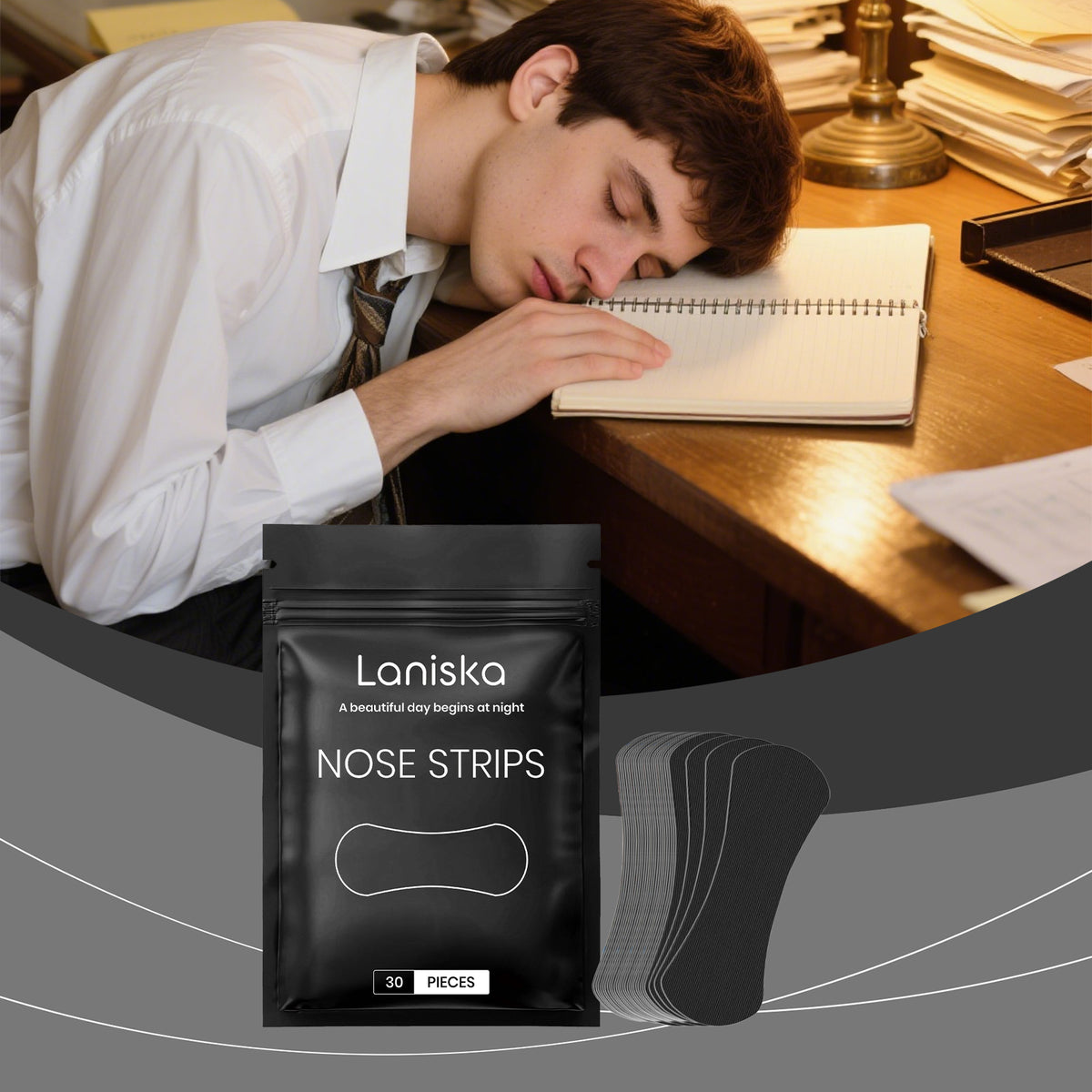 Tiras Nasales High-Flow RestLab - Pack 30 unidades